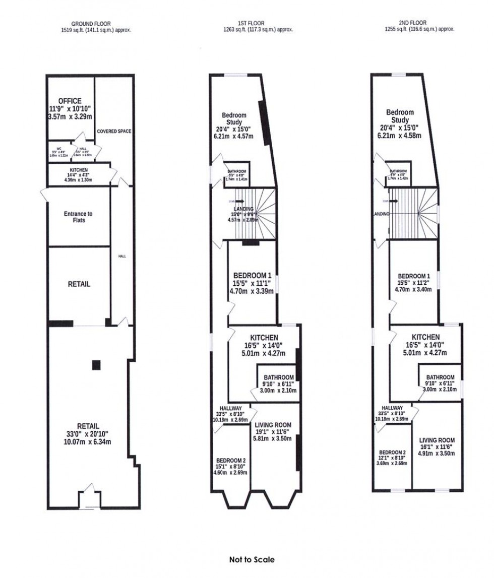 Floorplan for Watling Street East, Towcester