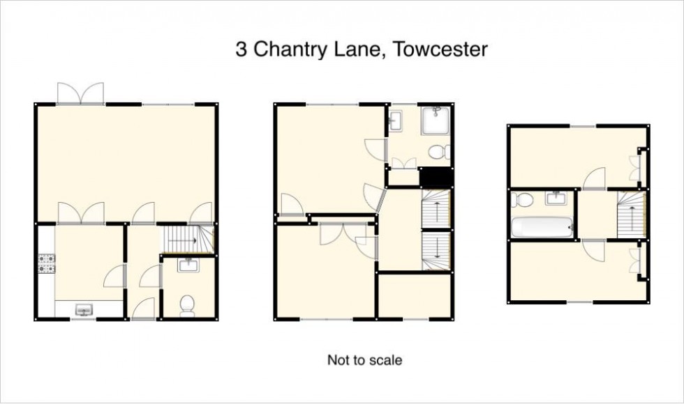 Floorplan for Chantry Lane, Towcester
