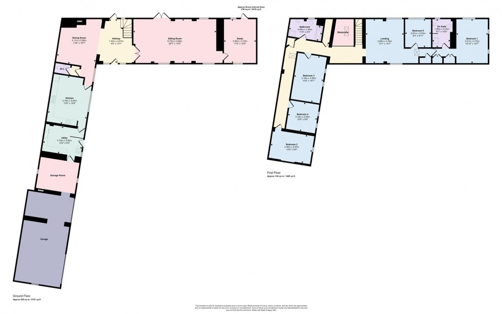 Floorplan for Main Street, Church Stowe, Northampton