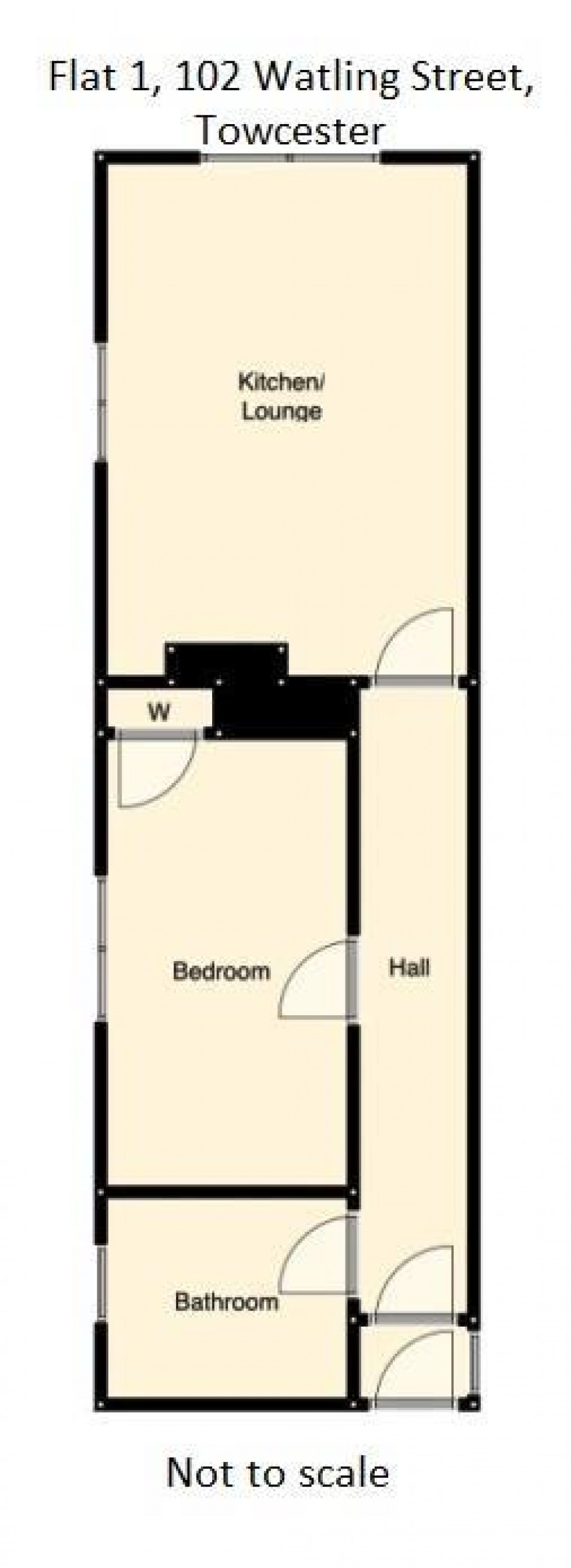 Floorplan for Watling Street East, Towcester
